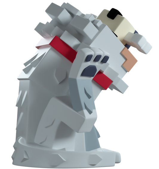 Minecraft Wolf Vinyl Figure-11