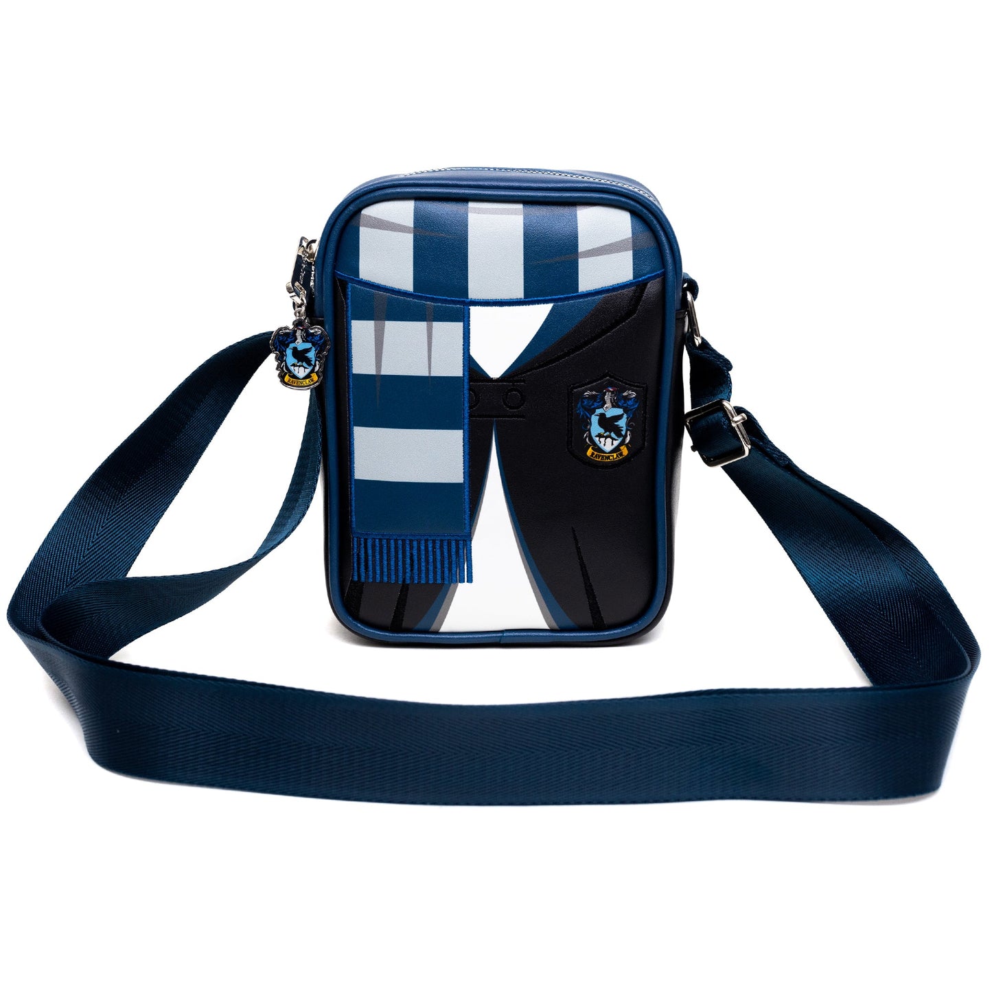 Ravenclaw school uniform crossbody bag featuring the adjustable polyester strap