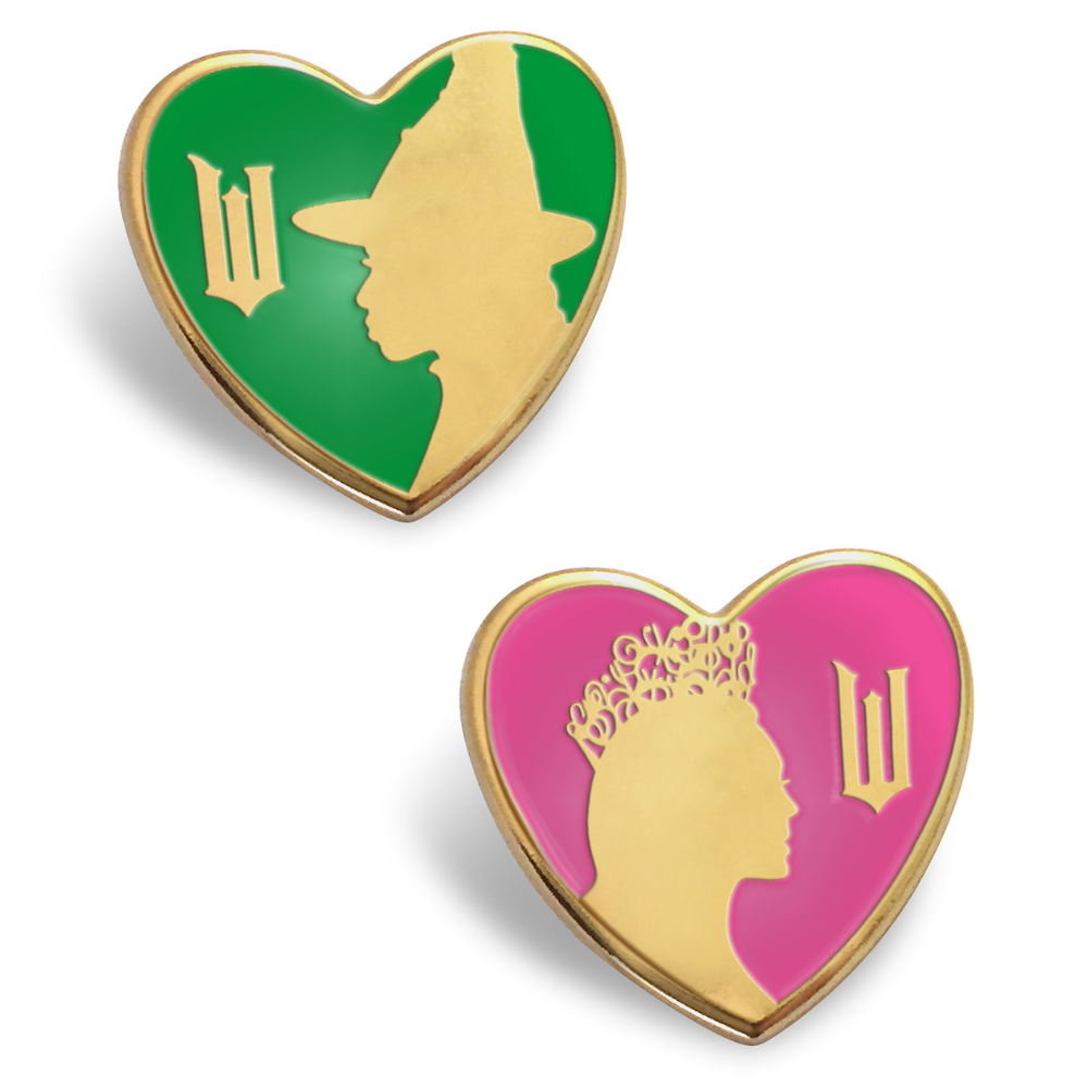 Wicked: Glinda & Elphaba Pin Set