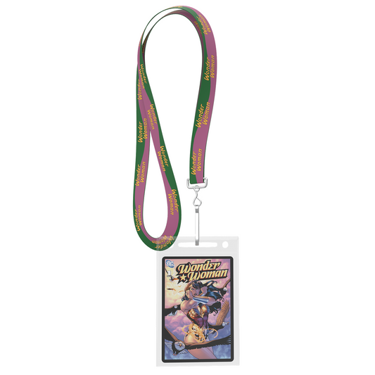 DC Comic Book Popcorn Tin with Lanyard - Wonder Woman-3
