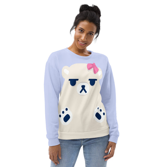 KPop Demon Hunters Mira's Polar Bear Sweatshirt-2