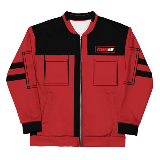 The Running Man Bomber Jacket - Contestant White-0