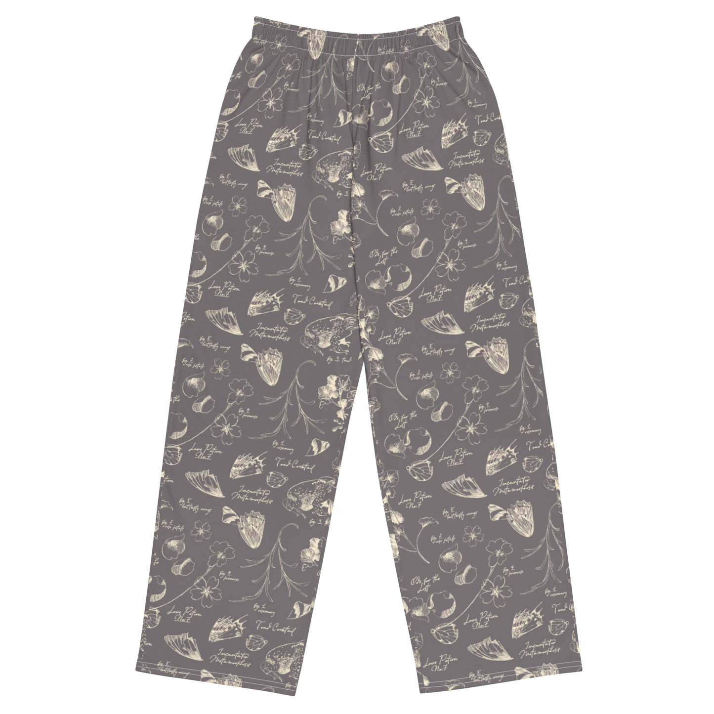 Unisex Practical Magic 2 lounge pants with potion ingredients all-over print