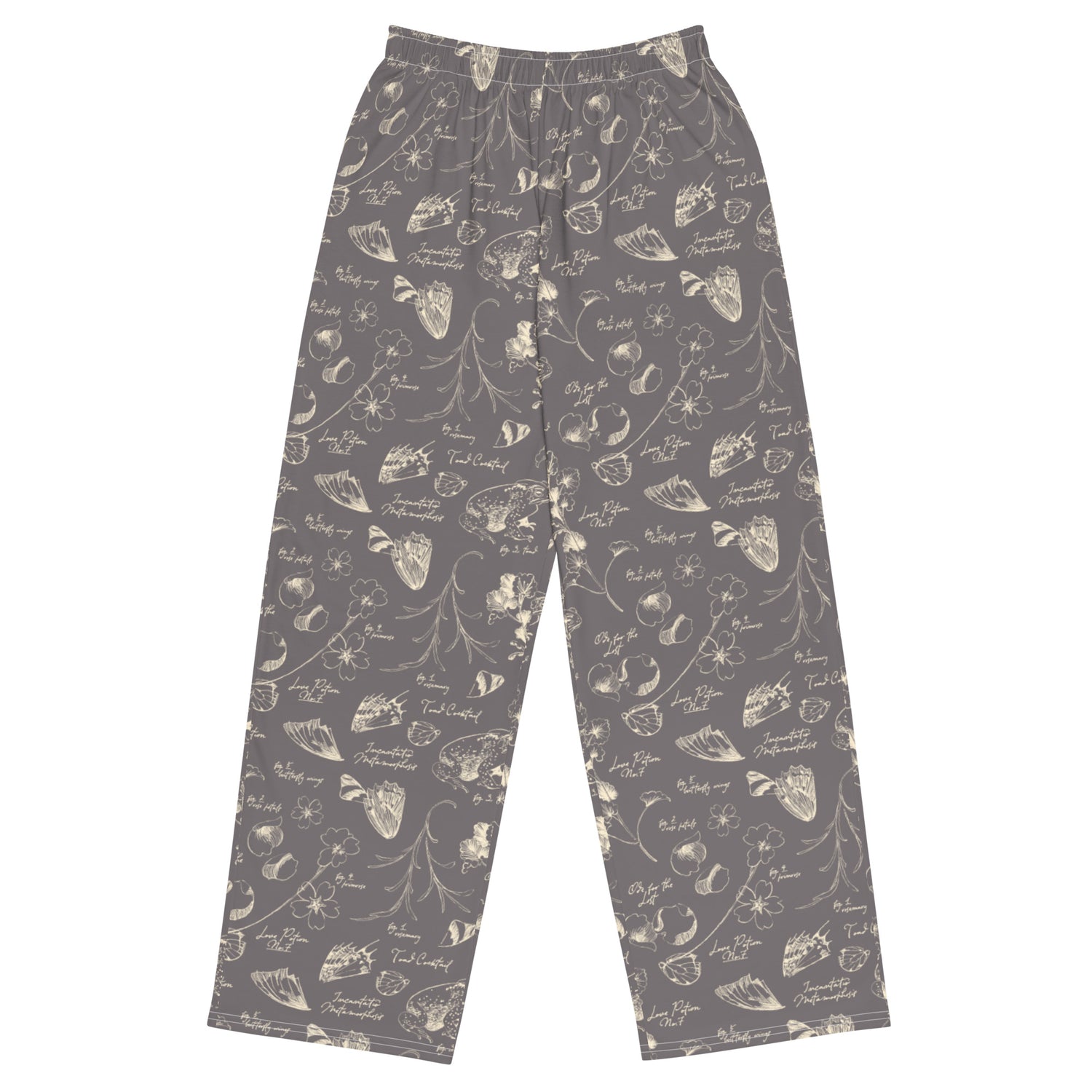 Unisex Practical Magic 2 lounge pants with potion ingredients all-over print