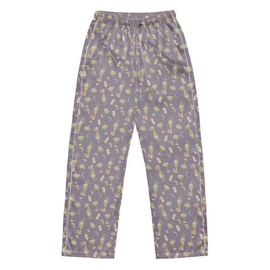 Front view of Practical Magic 2 pajama pants with margarita pattern-1