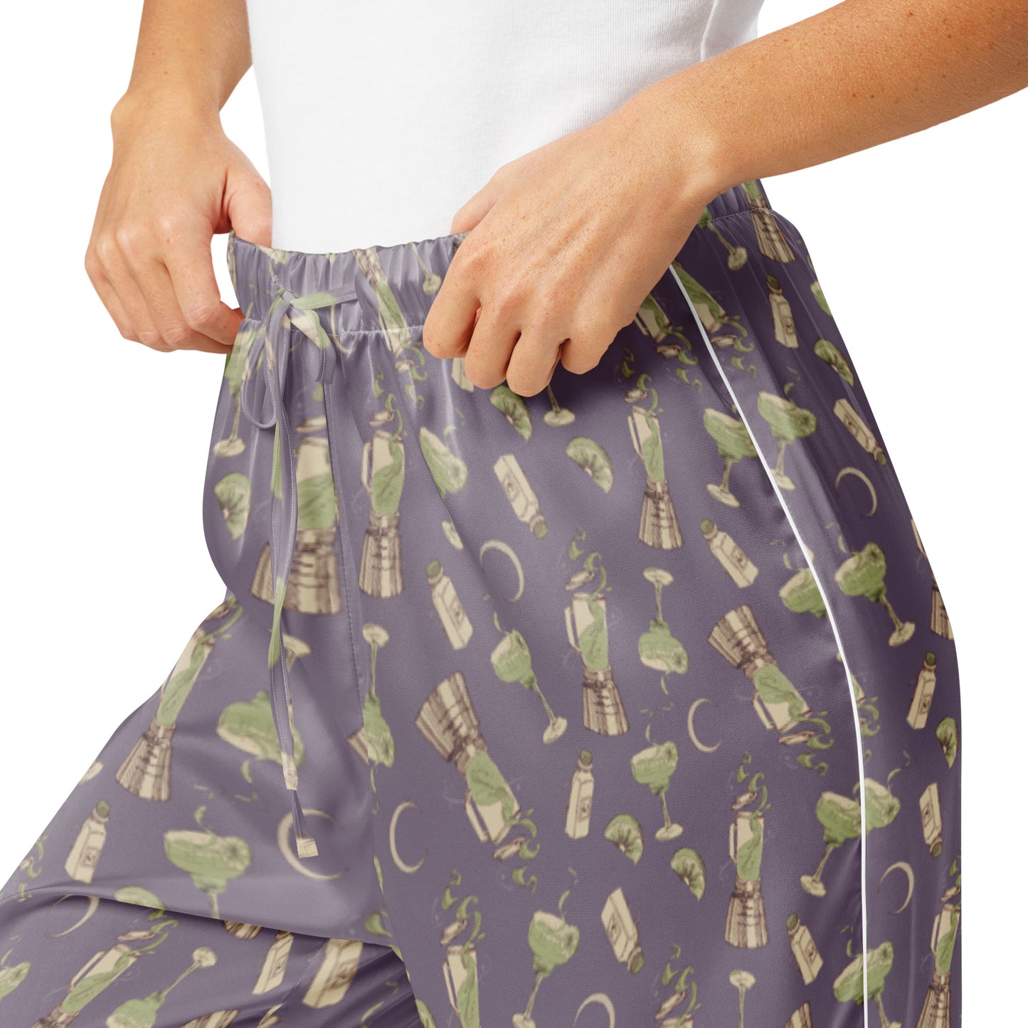 Back view of the Practical Magic 2 pajama pants