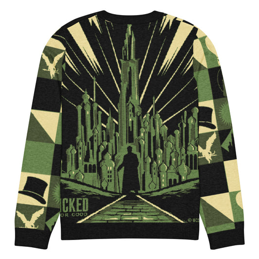 Wicked: For Good Knit Holiday Sweater of Emerald City-1