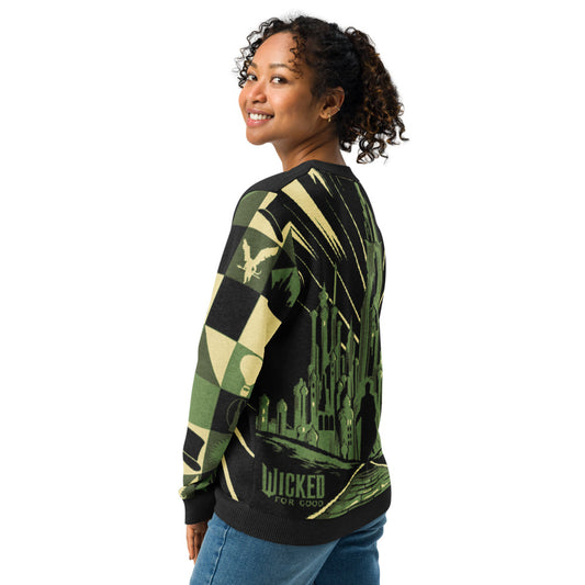 Wicked: For Good Knit Holiday Sweater of Emerald City-3