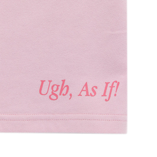Clueless Logo Oversized T-Shirt Pink-5
