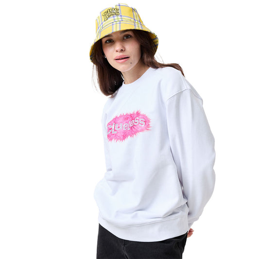 Clueless Logo Crewneck White-3