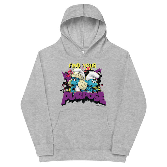 The Smurfs Movie Find Your Purpose Kid's Hoodie-0