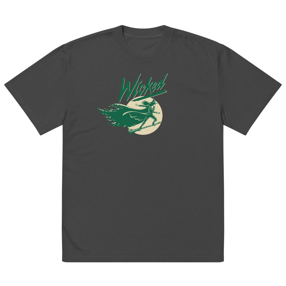 Wicked: For Good Have You Seen The Wicked Witch? Oversized Faded T-Shirt