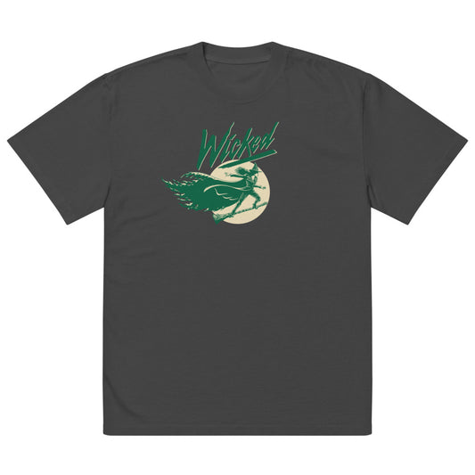 Wicked: For Good Have You Seen The Wicked Witch? Oversized Faded T-Shirt-1