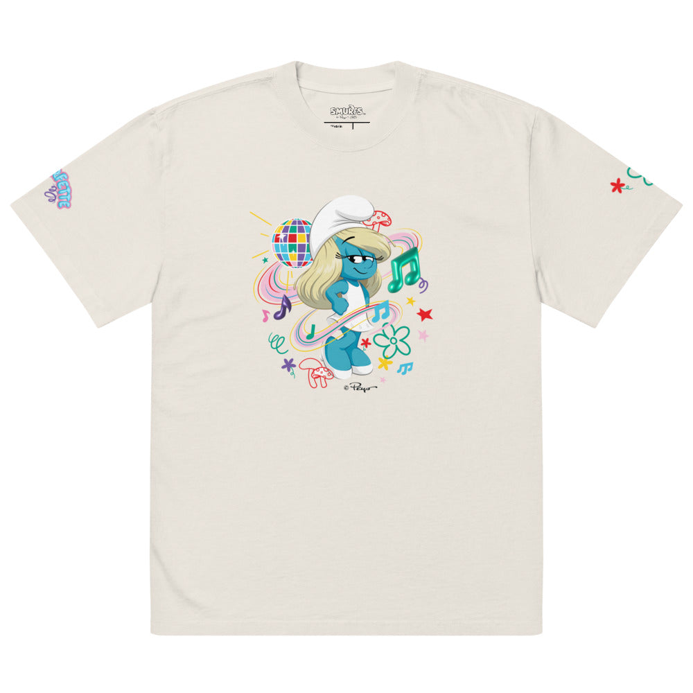 Smurfs Smurfette T-Shirt Faded Bone