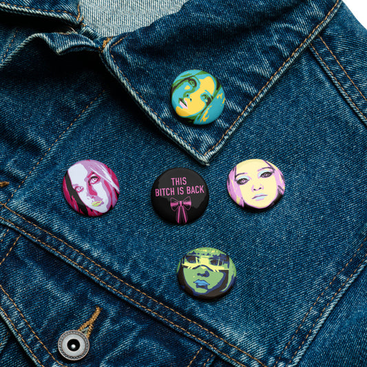 M3GAN 2.0 Pop Art Pin Set White-2