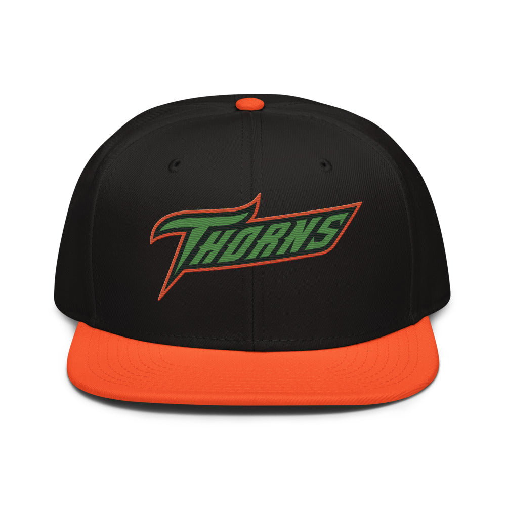 Goat Snapback Hat Vineland Thorns Orange / Black / Black