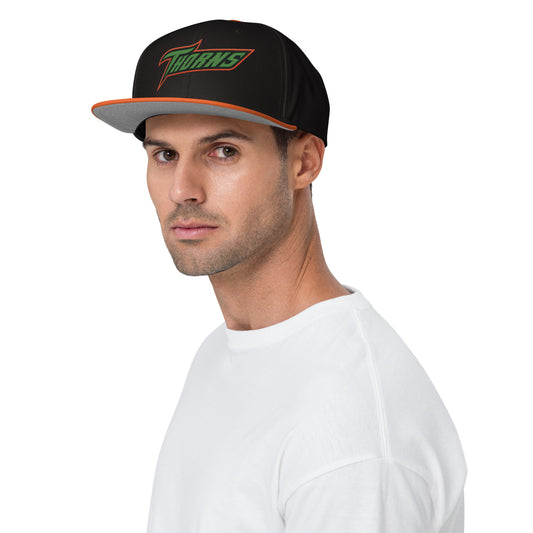 Goat Snapback Hat Vineland Thorns Orange / Black / Black-1