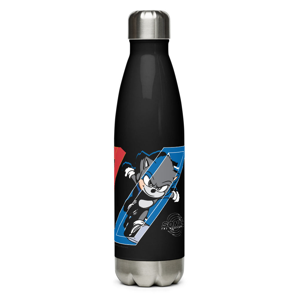 Sonic the Hedgehog 3 Shadow vs Sonic Stainless Steel Water Bottle