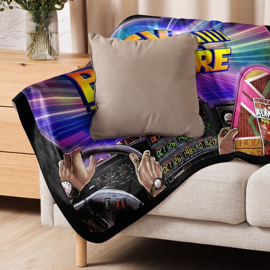 Back to the Future Dashboard Sherpa Blanket 60 in x 80 in-3