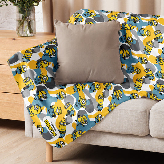 Minions Sherpa Blanket Camo-7