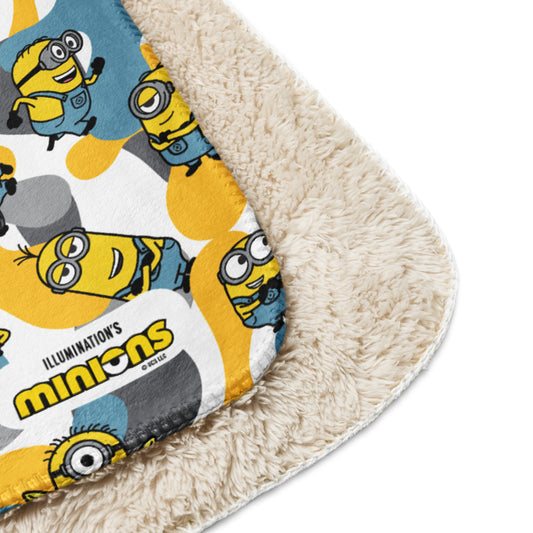 Minions Sherpa Blanket Camo-4