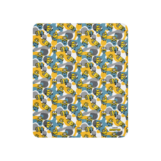 Minions Sherpa Blanket Camo-2