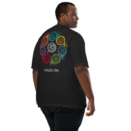 How to Train Your Dragon Seven Classes Comfort Colors T-Shirt Black-2