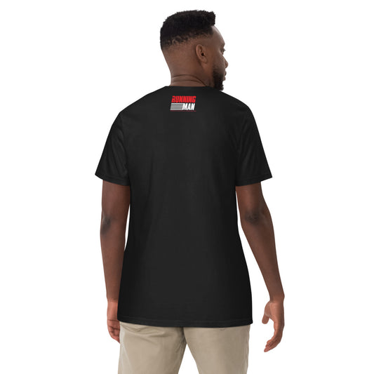 The Running Man T-Shirt "Richards Lives!" Black-4