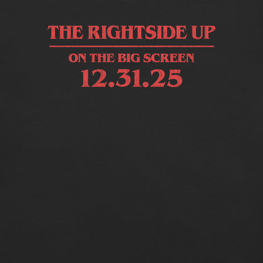 Stranger Things T-Shirt Comfort Colors Rucking Fotten x Upside Down Pictures-5