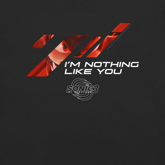 Sonic the Hedgehog 3 I'm Nothing Like You Comfort Colors T-Shirt-1