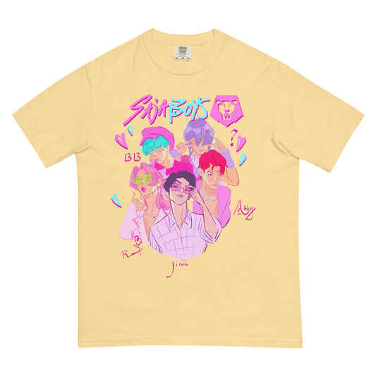 KPop Demon Hunters Saja Boys Comfort Colors T-Shirt-0