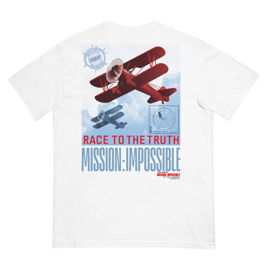 Mission: Impossible – The Final Reckoning Race To The Truth T-Shirt White-0