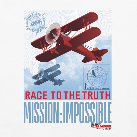 Mission: Impossible – The Final Reckoning Race To The Truth T-Shirt White-3