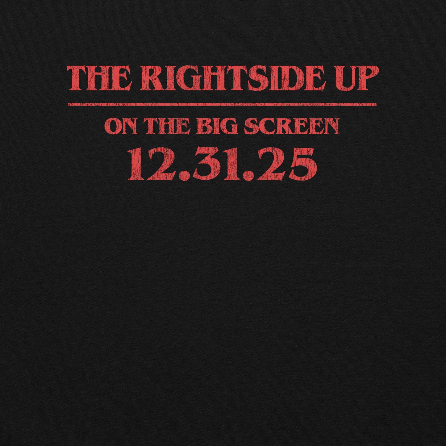 Stranger Things Hoodie Rucking Fotten x Upside Down Pictures