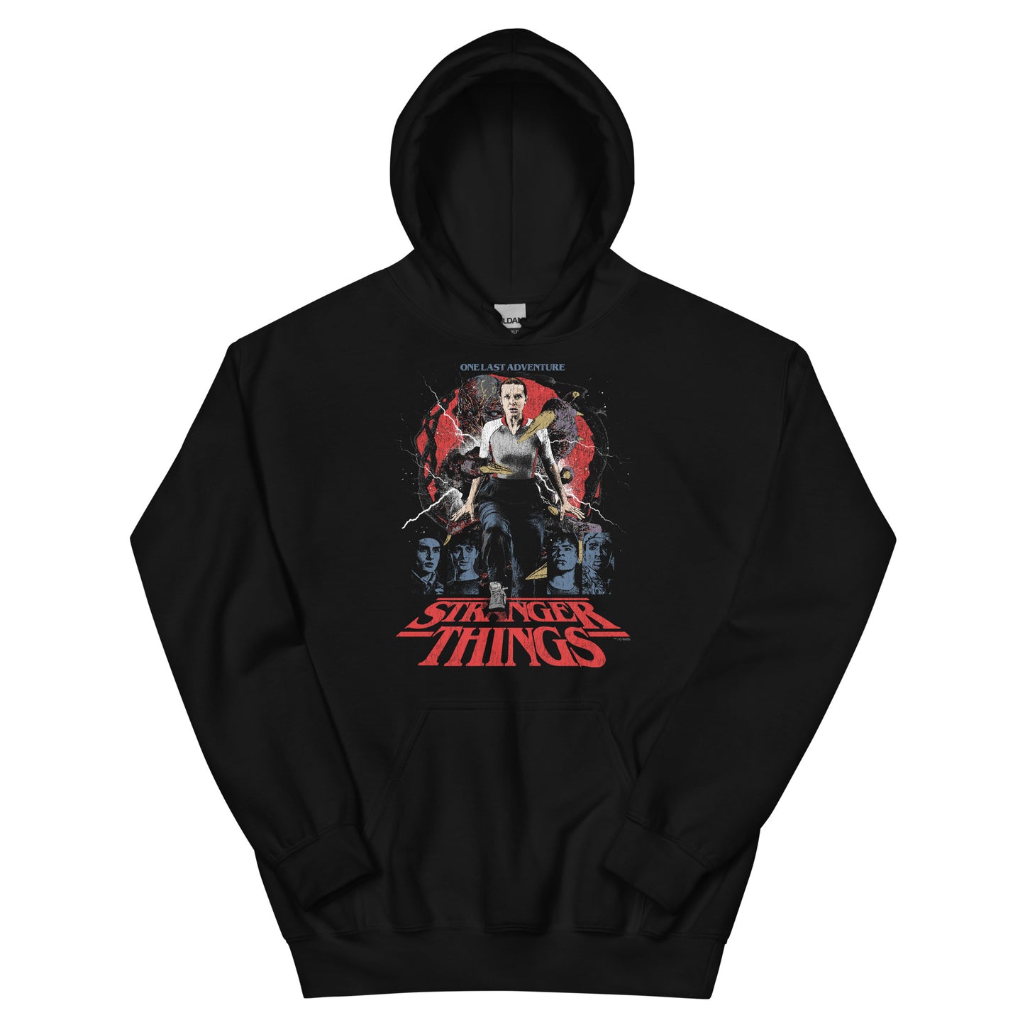 Stranger Things Hoodie Rucking Fotten x Upside Down Pictures