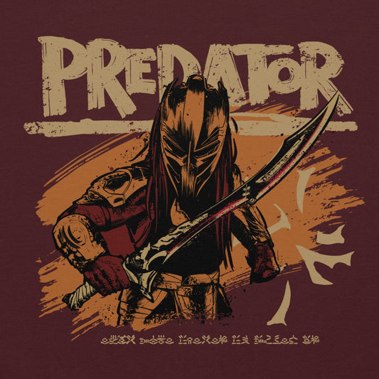 Predator: Badlands Yautja Hoodie Maroon-1