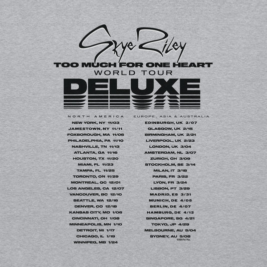 Smile 2 Skye Riley Tour Unisex Hoodie Grey-4