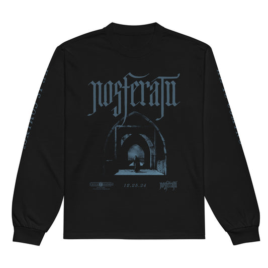 Nosferatu He Is Coming Long Sleeve Shirt-0