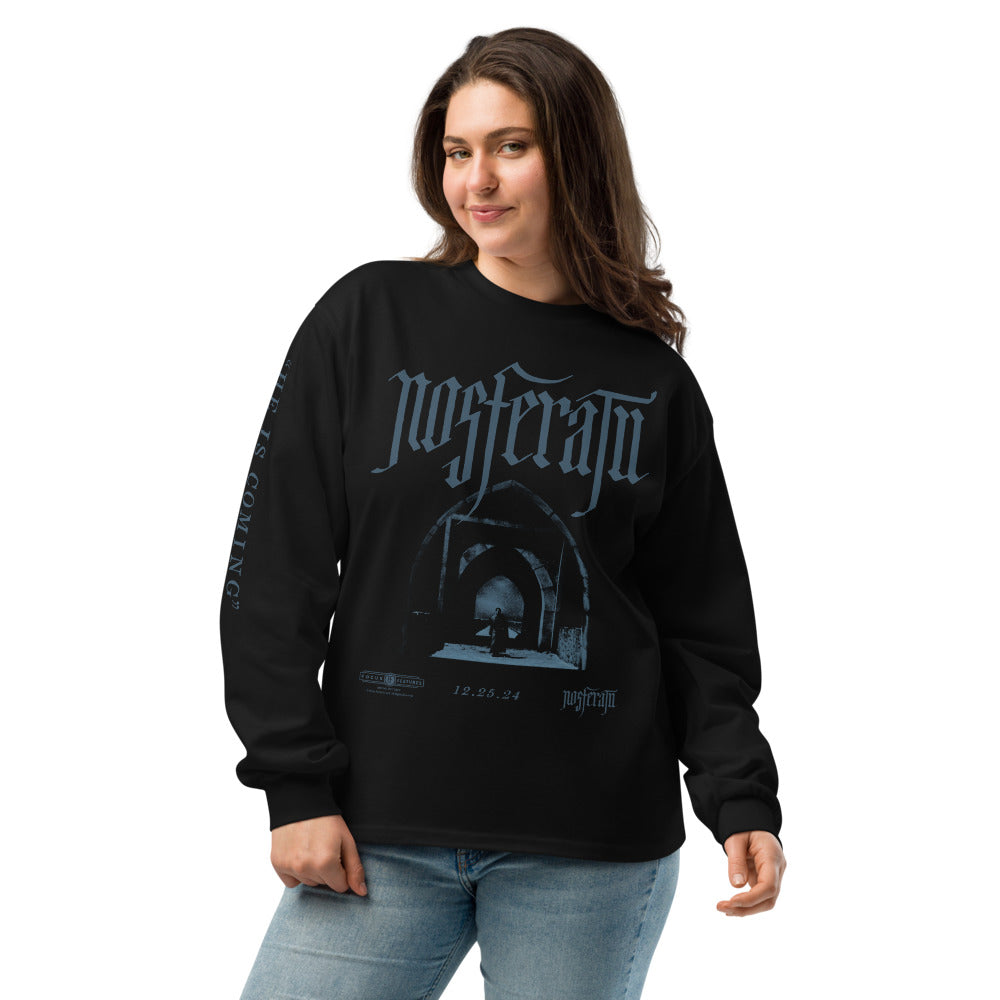 Nosferatu He Is Coming Long Sleeve Shirt