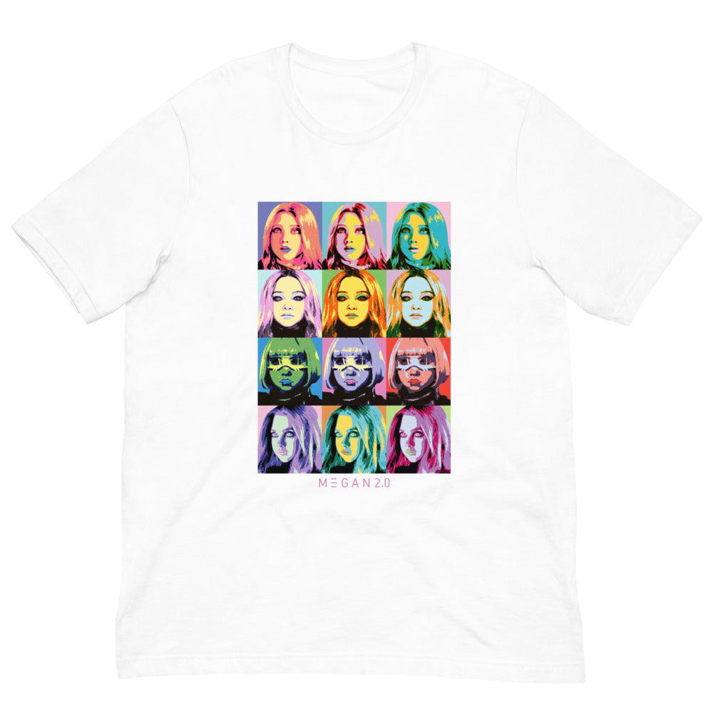 M3GAN 2.0 Pop Art T-Shirt White
