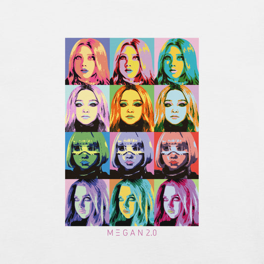 M3GAN 2.0 Pop Art T-Shirt White-2