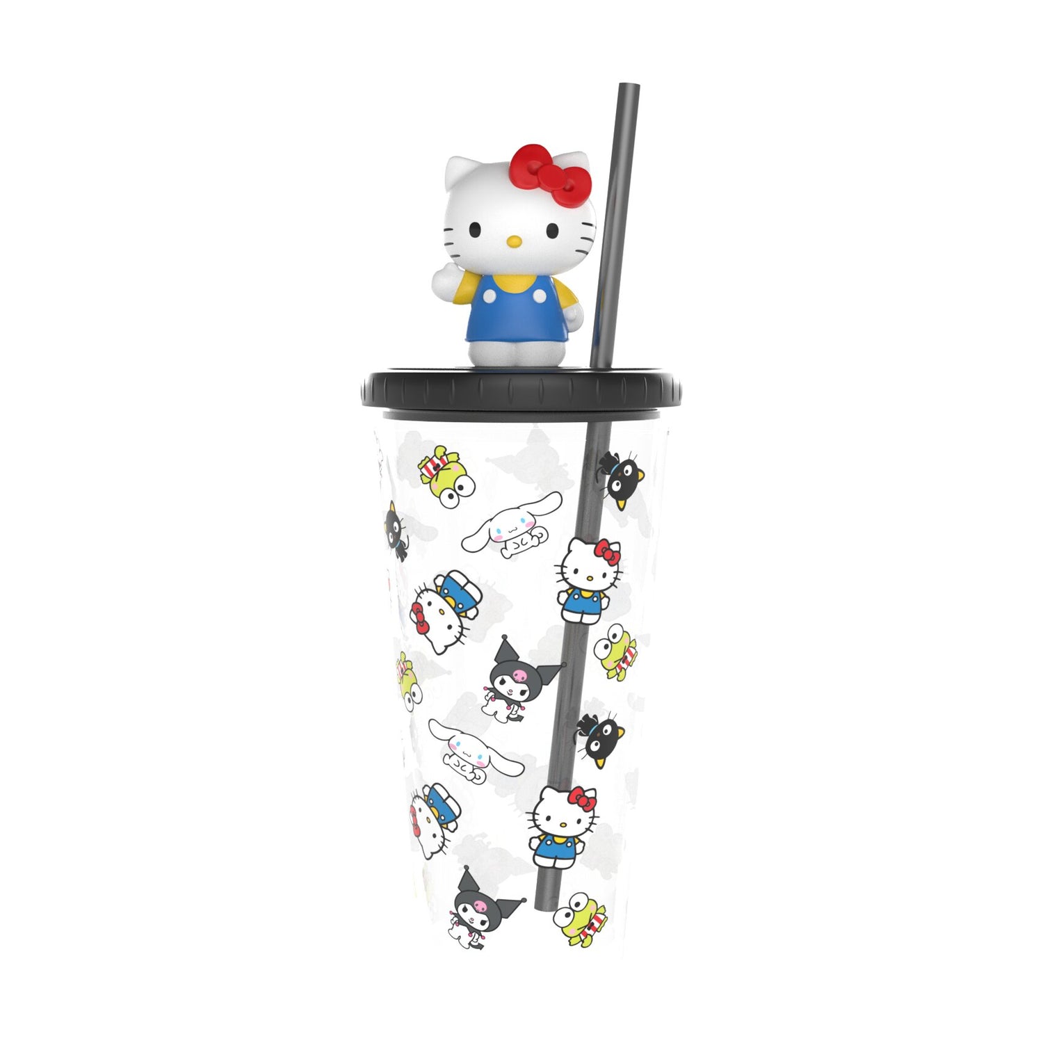 Hello Kitty 20oz Cup with Blind Toppers-1