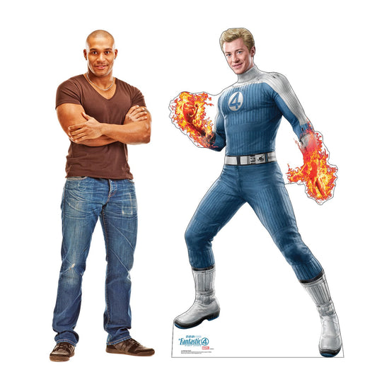 The Fantastic Four: First Steps Human Torch Life-Size Cardboard Cutout Standee-2