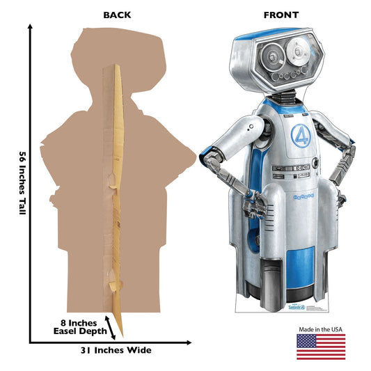 The Fantastic Four: First Steps H.E.R.B.I.E. Life-Size Cardboard Cutout Standee-1