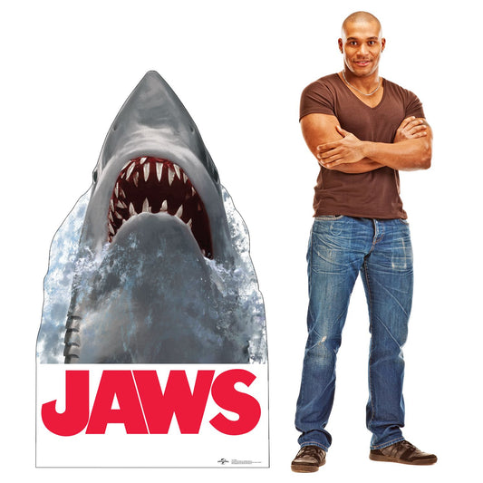 Jaws Cardboard Cutout Standee-1