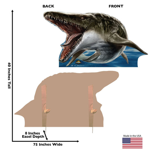 Jurassic World: Rebirth Mosasauruss Standee-2