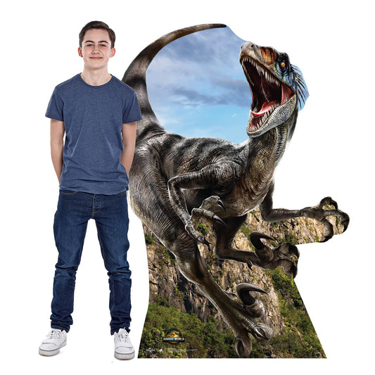 Jurassic World: Rebirth Velociraptor Standee-1