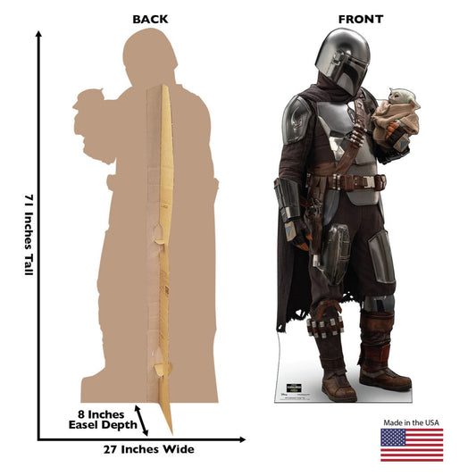 The Mandalorian and Grogu Gaze Standee-2