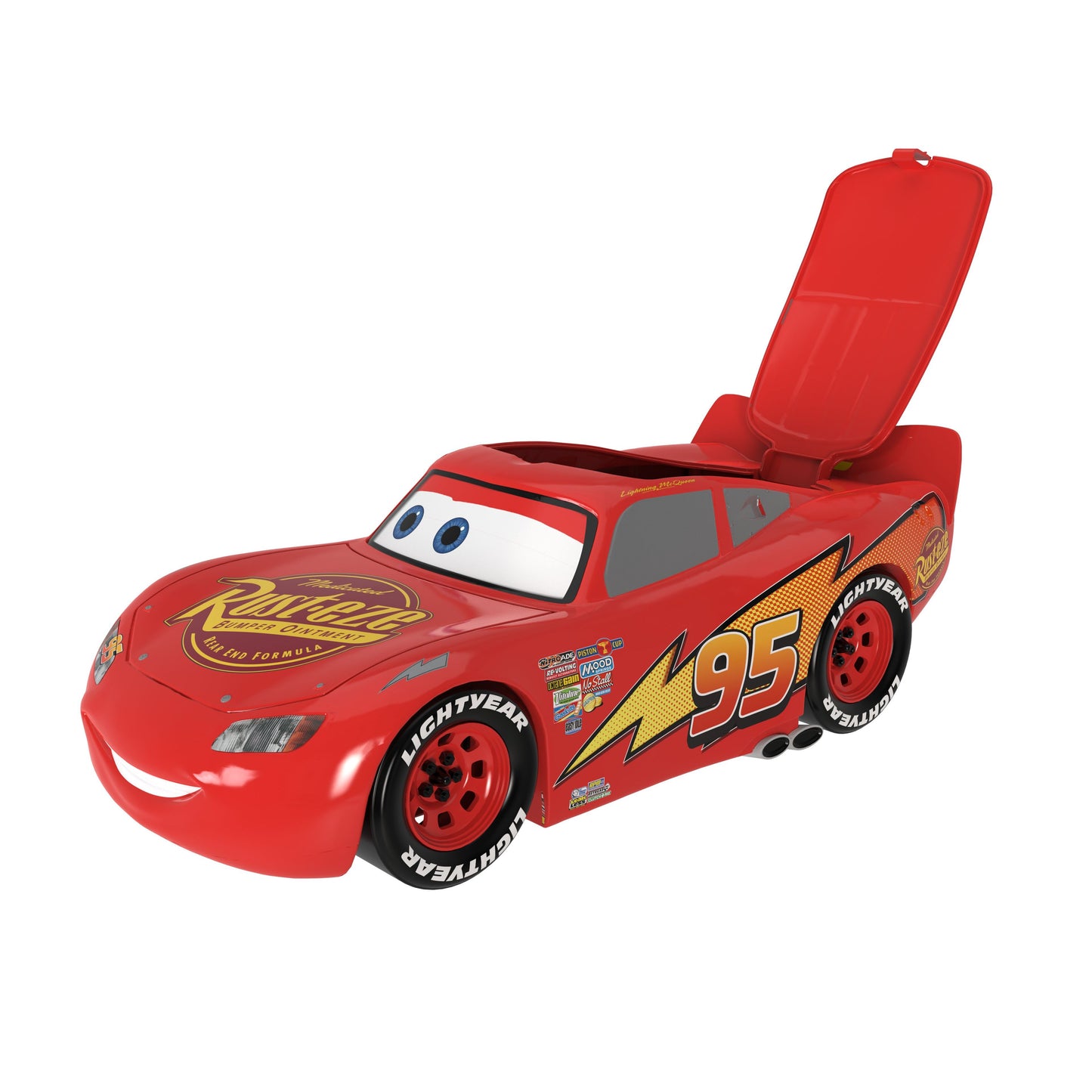 Cars 20th Anniversary Lightning McQueen Bucket back view