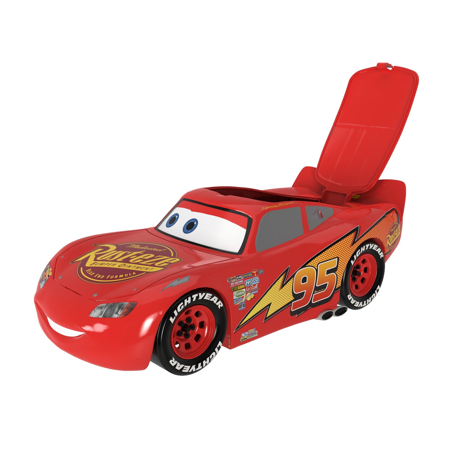 Cars 20th Anniversary Lightning McQueen Bucket back view